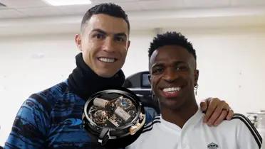 Cristiano Ronaldo y Vinicius / Foto: El Futbolero España