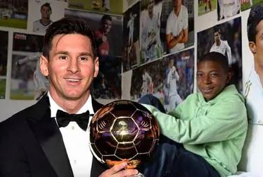 Cristiano Ronaldo ya no es el número 1 para Kylian Mbappé, siendo un baldazo de agua fría porque Messi es ahora a quien sigue