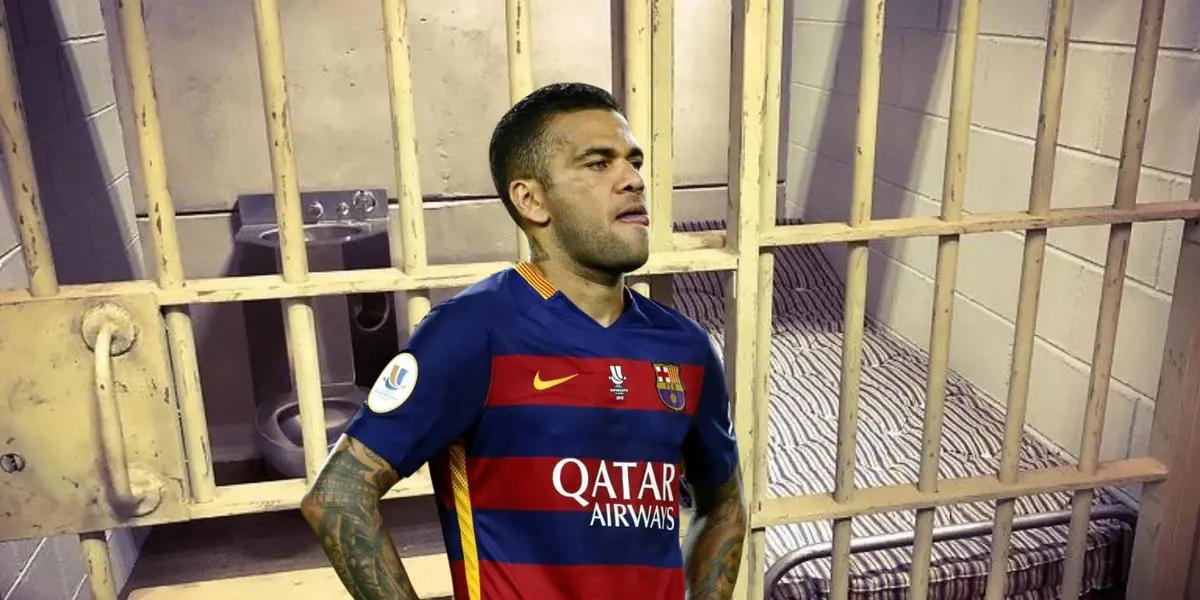 Dani Alves condenado y este castigo le da Barça por estar en prisión