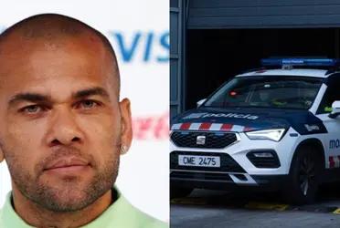 Dani Alves fue detenido en Barcelona luego de una fuerte acusación por parte de una mujer y mira cuánto tiempo afrontaría de prisión
