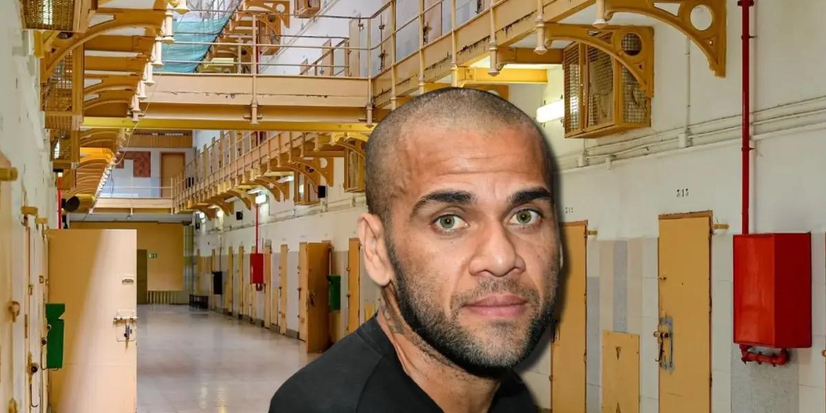 Dani Alves volvió a aparecer tras más de 1 año en prisión y mira cómo luce ahora