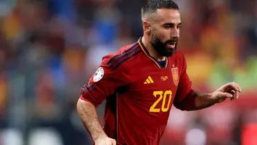 Dani Carvajal resultó un fraude con la Selección Española y le costó un gol que regaló a Escocia por la banda