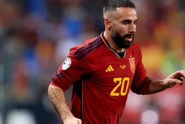 Dani Carvajal resultó un fraude con la Selección Española y le costó un gol que regaló a Escocia por la banda