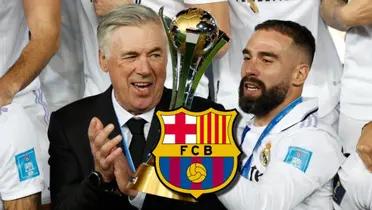 Dani Carvajal y Carlo Ancelotti