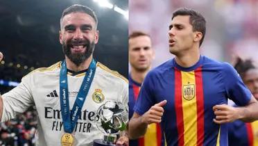 Dani Carvajal y Rodri / Foto: Collage