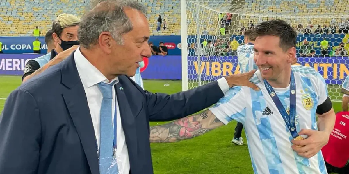 Daniel Scioli, exdeportista y actual embajador argentino en Brasil, tuvo un rol clave en la salida de la Selección para volver al país luego de suspendido el encuentro ante la Canarinha.