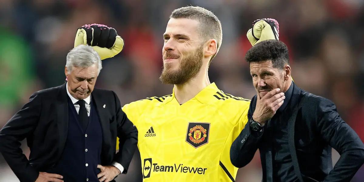 David De Gea podría regresar al fútbol español para vestir la camiseta de un equipo que sorprendería