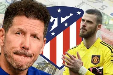 David De Gea salió de Manchester United y tuvo intenciones de regresar a Atlético de Madrid pero así respondió Simeone