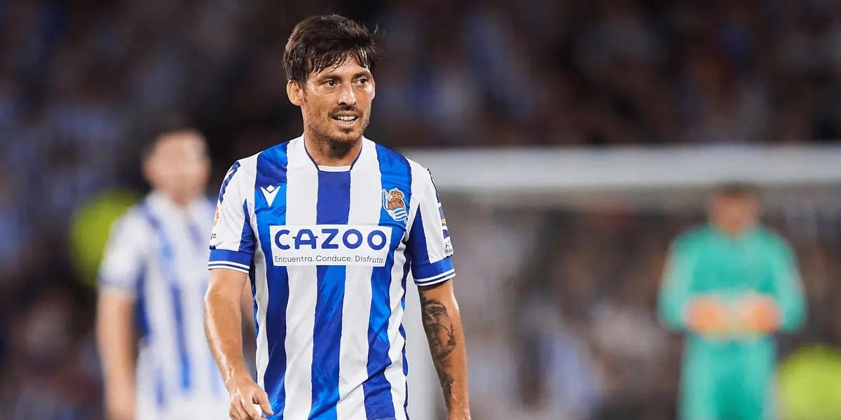 David Silva recién cumple un mes fuera de las canchas pero tomó la decisión de retornar a Real Sociedad por un motivo particular