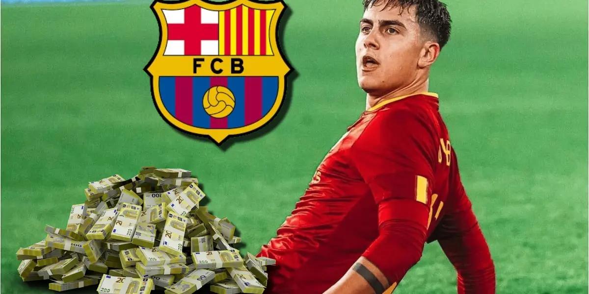 De ganar 6 millones en AS Roma, el sueldo para Dybala que se ofreció al Barça