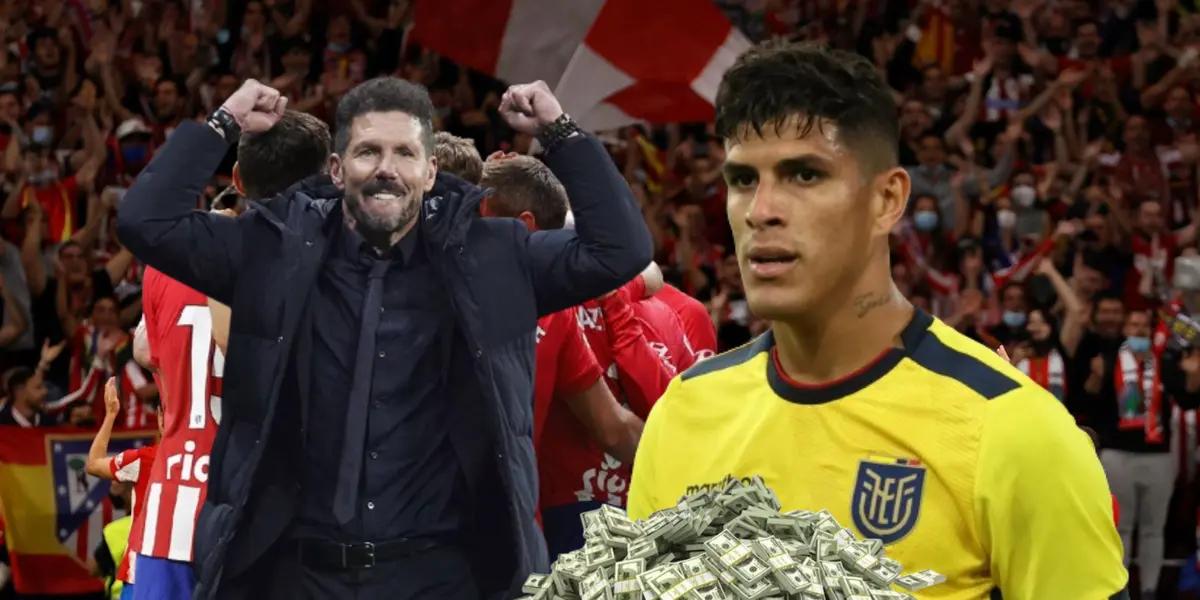 De ganar apenas un millón, esto cobraría Piero Hincapié al fichar por Atleti