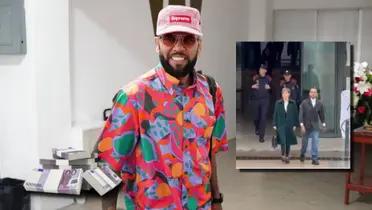 De gastar 720, esto costó el outfit con el que Dani Alves salió de la cárcel