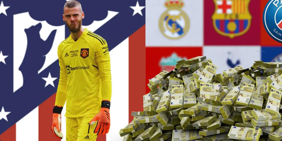 De Gea está convencido de jugar en Atleti y por eso rechaza estas monumentales ofertas.