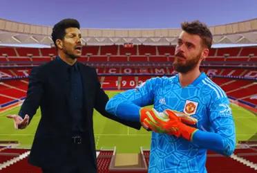 De Gea suena fuerte para Atlético de Madrid pero esto piensa Simeone