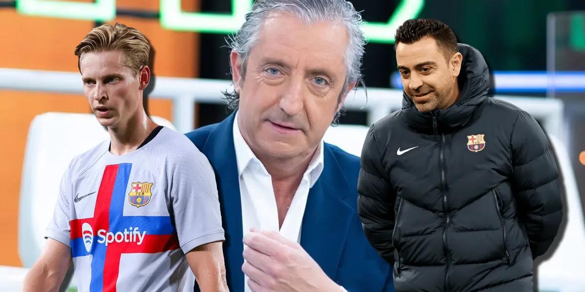 De Jong y Xaxi se enfadaron con la prensa, pero así les respondió Josep Pedrerol