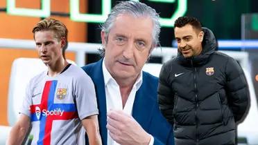 De Jong y Xaxi se enfadaron con la prensa, pero así les respondió Josep Pedrerol