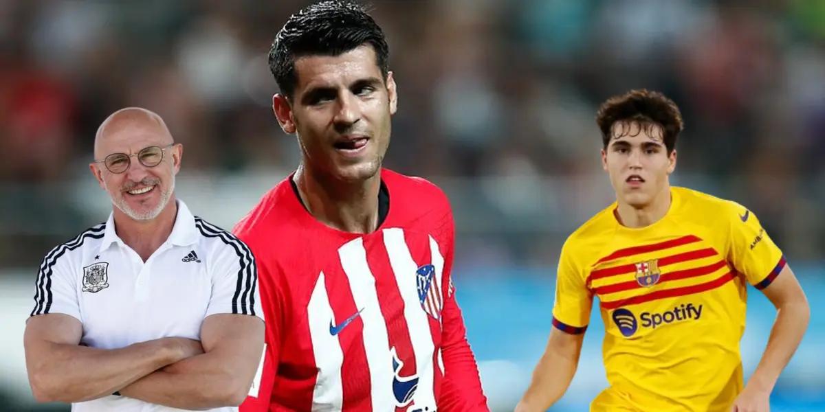 De la Fuente llamó a Cubarsí y este mensaje le mandó Morata antes de Eurocopa