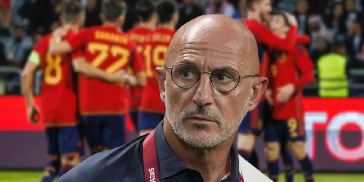 De La Fuente sorprendió con la llamativa convocatoria de un futbolista del FC Barcelona