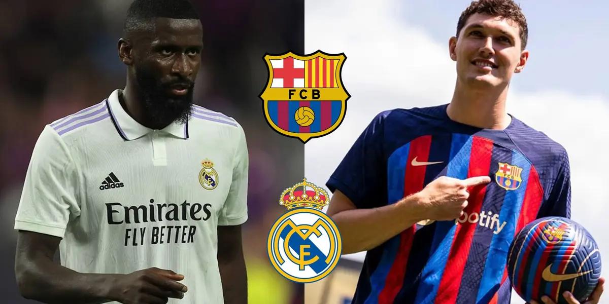 De momento el central danés ha sido mucho más efectivo que el alemán y es por ello, que desde la Ciudad Condal festejan.