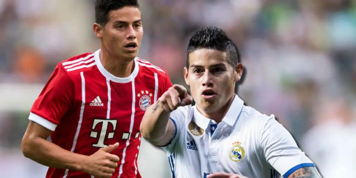 De pasar por el Madrid y Bayern, mira dónde terminaría jugando James Rodríguez