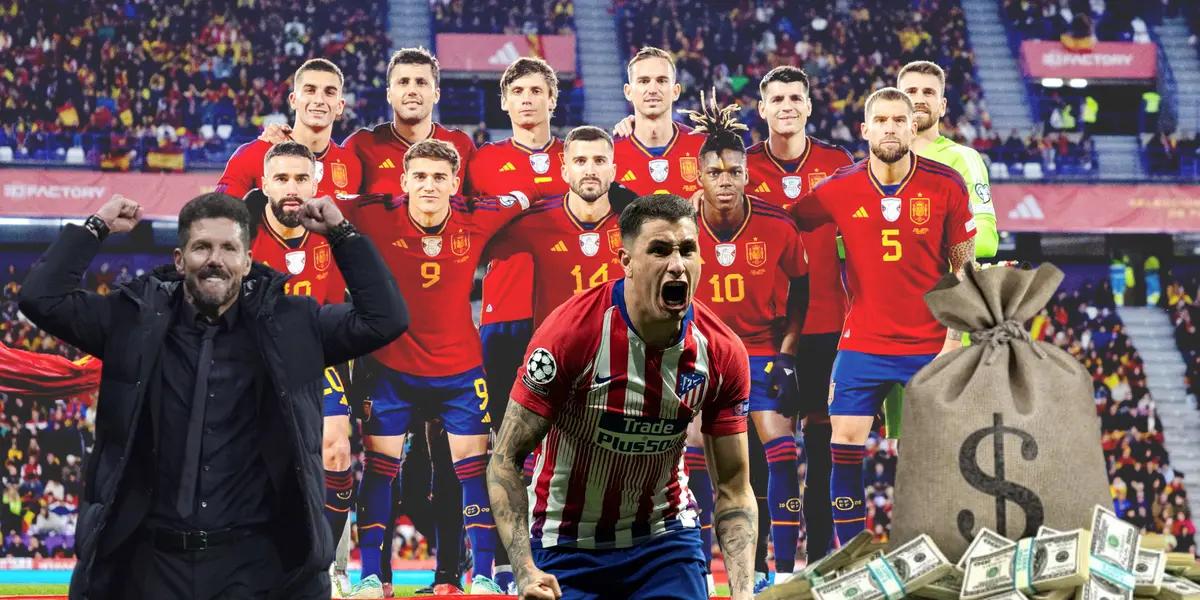 De selección y cuesta 50 millones, Simeone lo quiere si se marcha Giménez