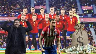 De selección y cuesta 50 millones, Simeone lo quiere si se marcha Giménez