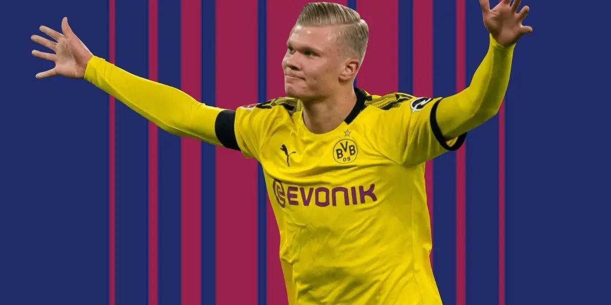 Debido a lo difícil que será sacar a Haaland de Alemania, desde el conjunto catalán no quieren perder tiempo y ya piensan en otra estrella para contratar.