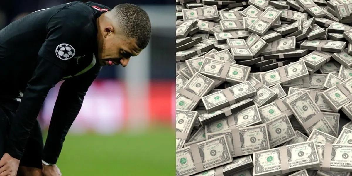 Debido a su baja nivel y al alza de Neymar, PSG podría terminar vendiendo a Kylian Mbappé en una cifra de entre 100 y 120 millones de euros.