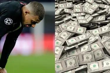 Debido a su baja nivel y al alza de Neymar, PSG podría terminar vendiendo a Kylian Mbappé en una cifra de entre 100 y 120 millones de euros.