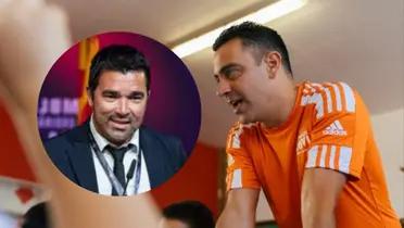 Deco y Xavi. Foto: redes de Deco y Xavi.