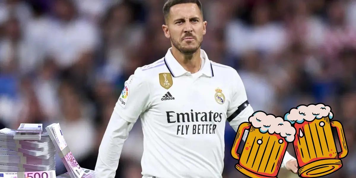 Dejó de jugar para tomar cerveza, el negocio que ocupa a Hazard tras su retiro