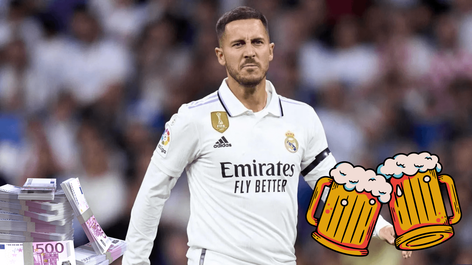 Dejó de jugar para tomar cerveza, el negocio que ocupa a Hazard tras su retiro