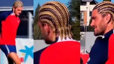 Dejó las trenzas, el nuevo look de Rodrigo De Paul que se hizo viral en redes