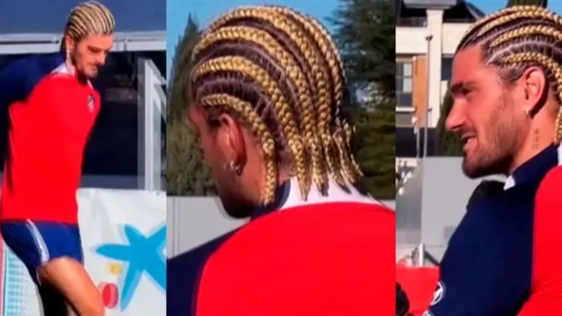 Dejó las trenzas, el nuevo look de Rodrigo De Paul que se hizo viral en redes