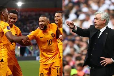 Denzel Dumfries es la principal arma de ataque de Países Bajos, gracias a eso, ahora es seguido de cerca por Florentino Pérez.