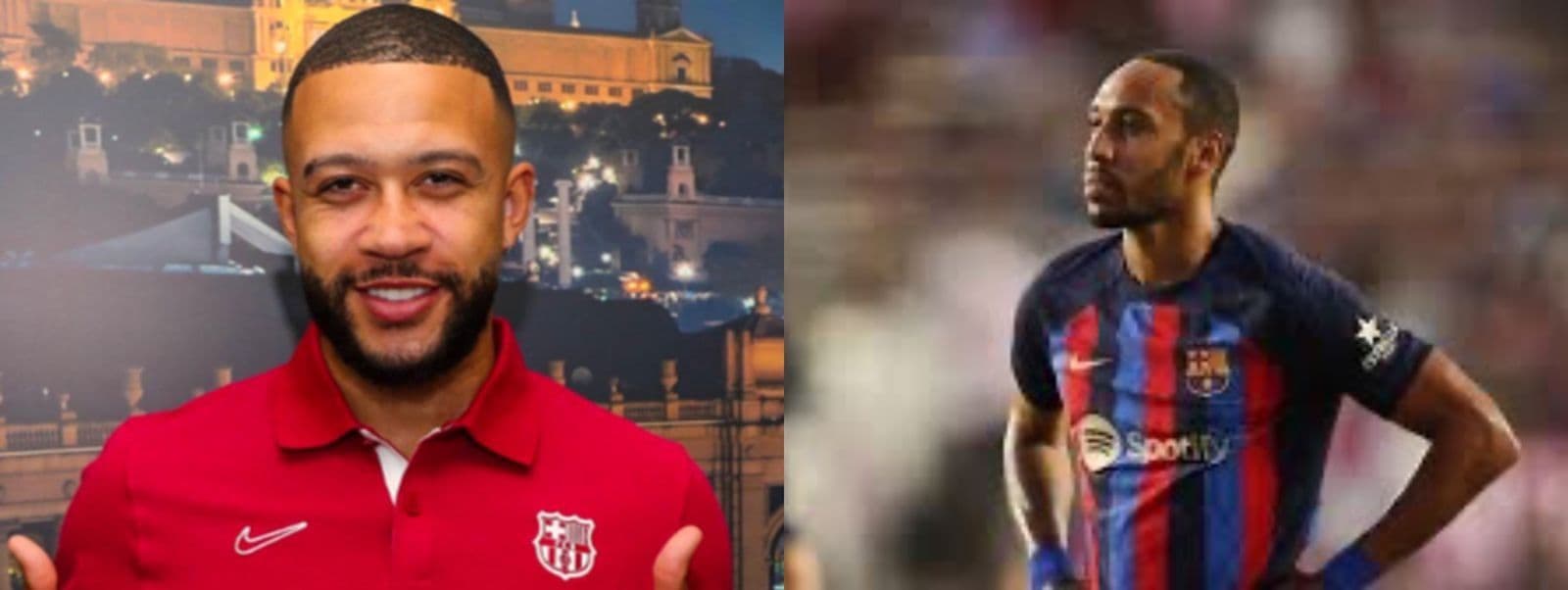 Depay podría irse libre a la Juventus mientras que para dejar ir a Aubameyang al Chelsea el Barcelona pediría 30 millones de euros.