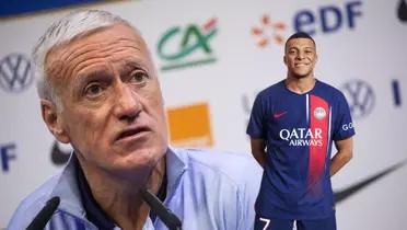 ¿Descuido o confirmación? Deschamps confirmó dónde jugará Mbappé tras irse de PSG