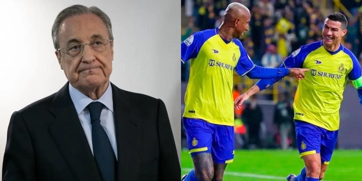 Desde Arabia, Cristiano le mandó un claro mensaje al presidente ‘Merengue’.