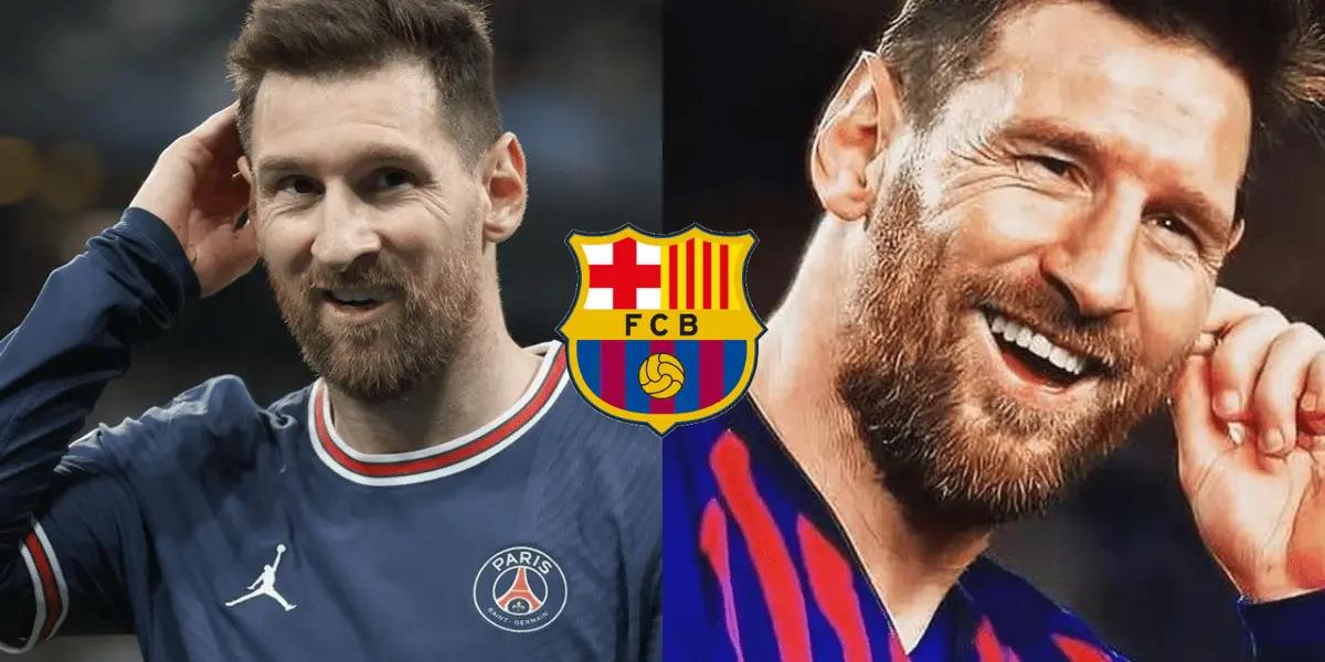 Desde España ya se empieza a hablar de la posible del astro argentino Lionel Messi, quien supo ganar todo con la camiseta culé