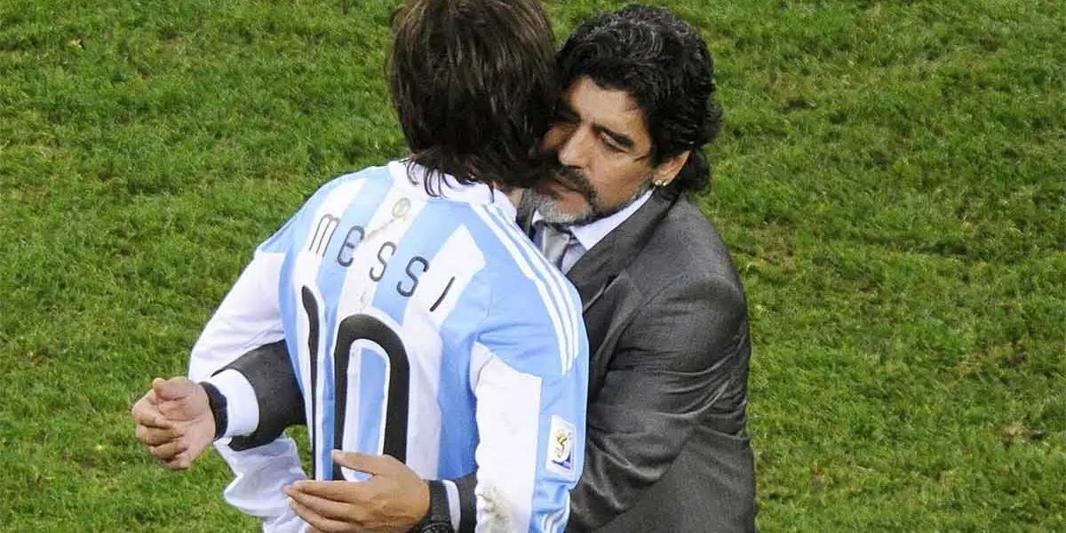 Desde los inicios de Lionel fueron comparados, pero la relación entre ambos era de mucho cariño.