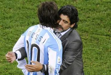 Desde los inicios de Lionel fueron comparados, pero la relación entre ambos era de mucho cariño.