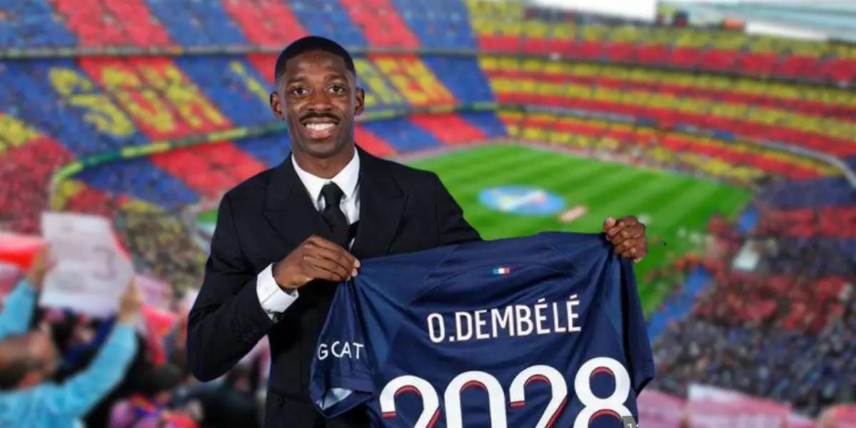 Desde su cuenta de Instagram, el francés dejó una emotiva carta para los culés