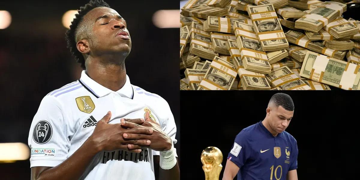 Desde Valdebebas afirman que Vinicius Júnior ha superado a Kylian Mbappé.