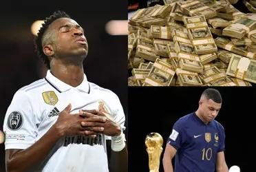 Desde Valdebebas afirman que Vinicius Júnior ha superado a Kylian Mbappé.