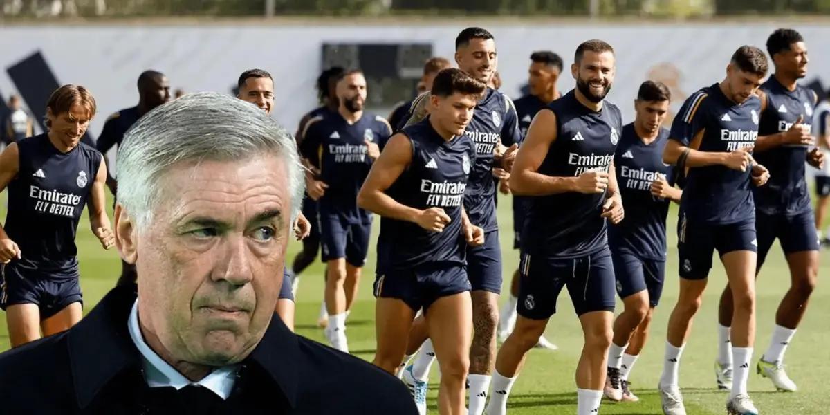 Después de las duras lesiones de Courtois, Militao y Arda Güler, Carlo Ancelotti sufrió una nueva lesión de uno de sus preferidos.
