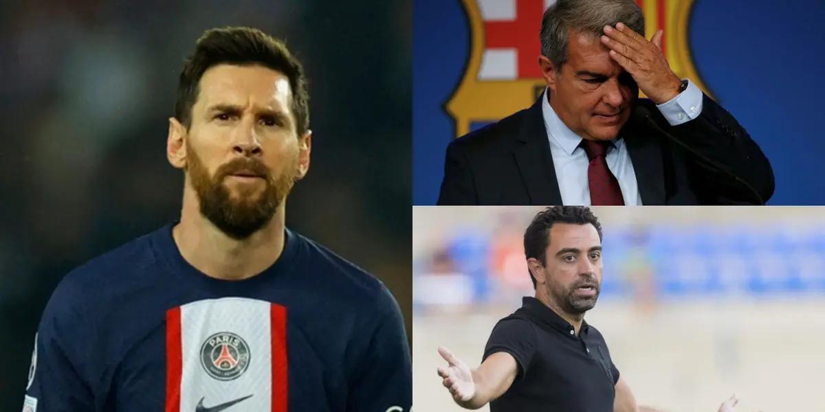 Destapan el dinero que le ofrecerá Joan Laporta a Messi para que considere un posible retorno.