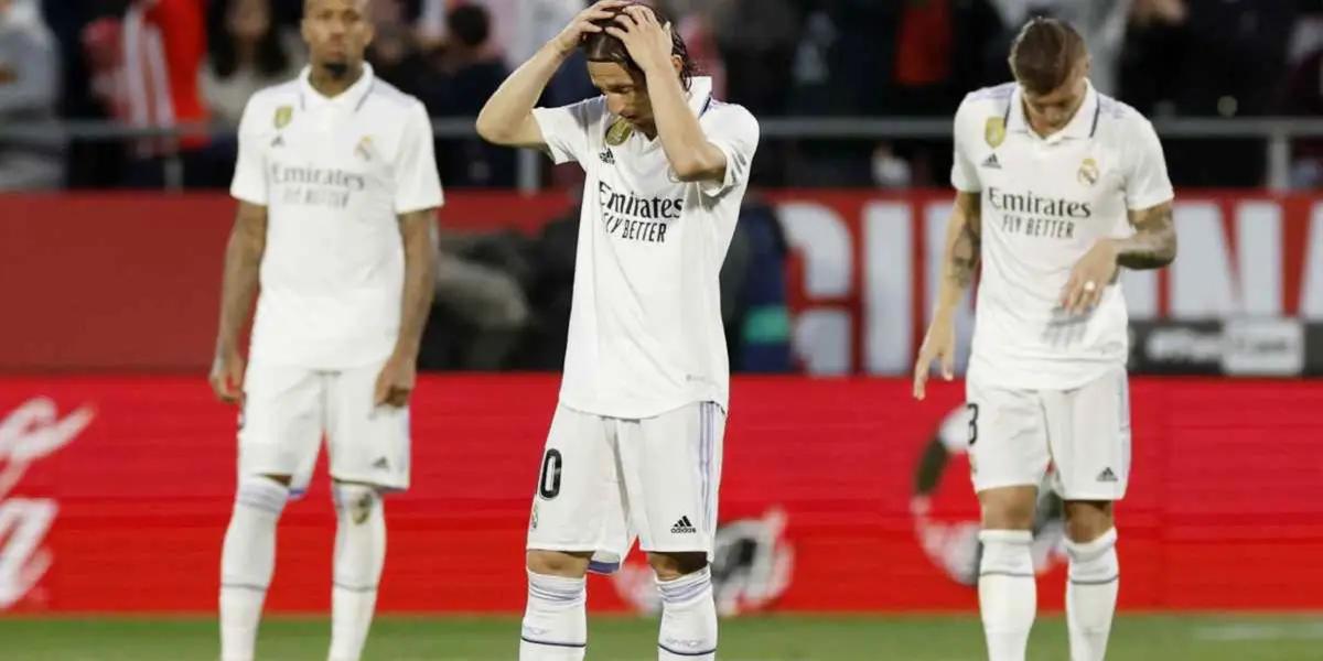 Destapan que el camerino del merengue se enfureció con una de las figuras del plantel luego de caer ante Girona.
