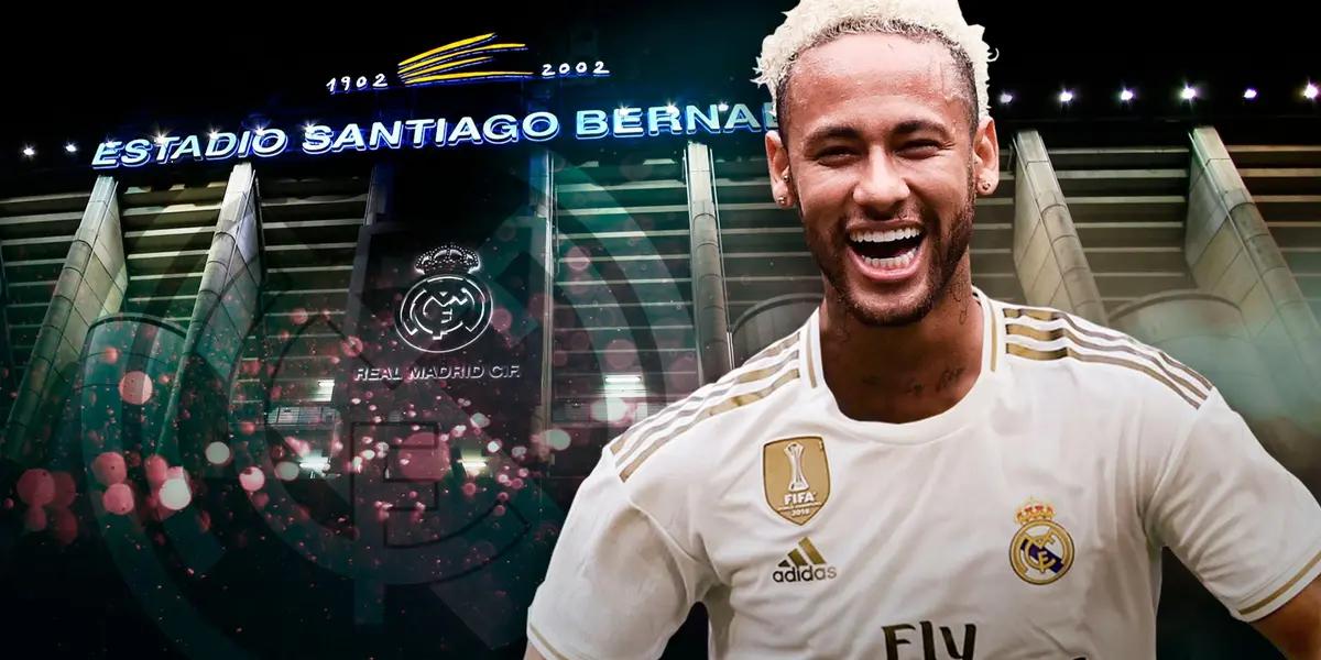 Destaparon que ya es la tercera vez que la carpeta de Neymar recayó en el Real Madrid, esta es la postura de Florentino Pérez