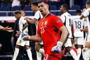 Dibu Martínez contó una anécdota imperdible con este jugador del Real Madrid, al que lo intimidó porque estaba nervioso