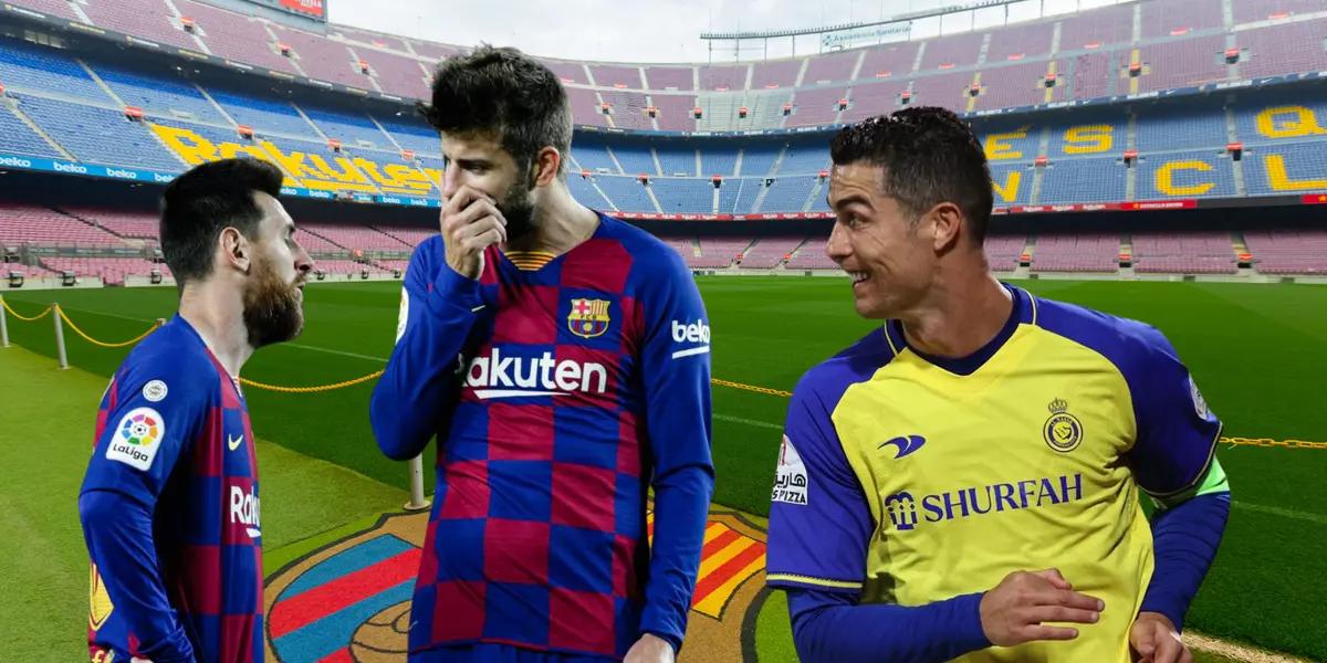 Dicen que están peleados y así respondió Piqué sí Messi es mejor que Cristiano Ronaldo